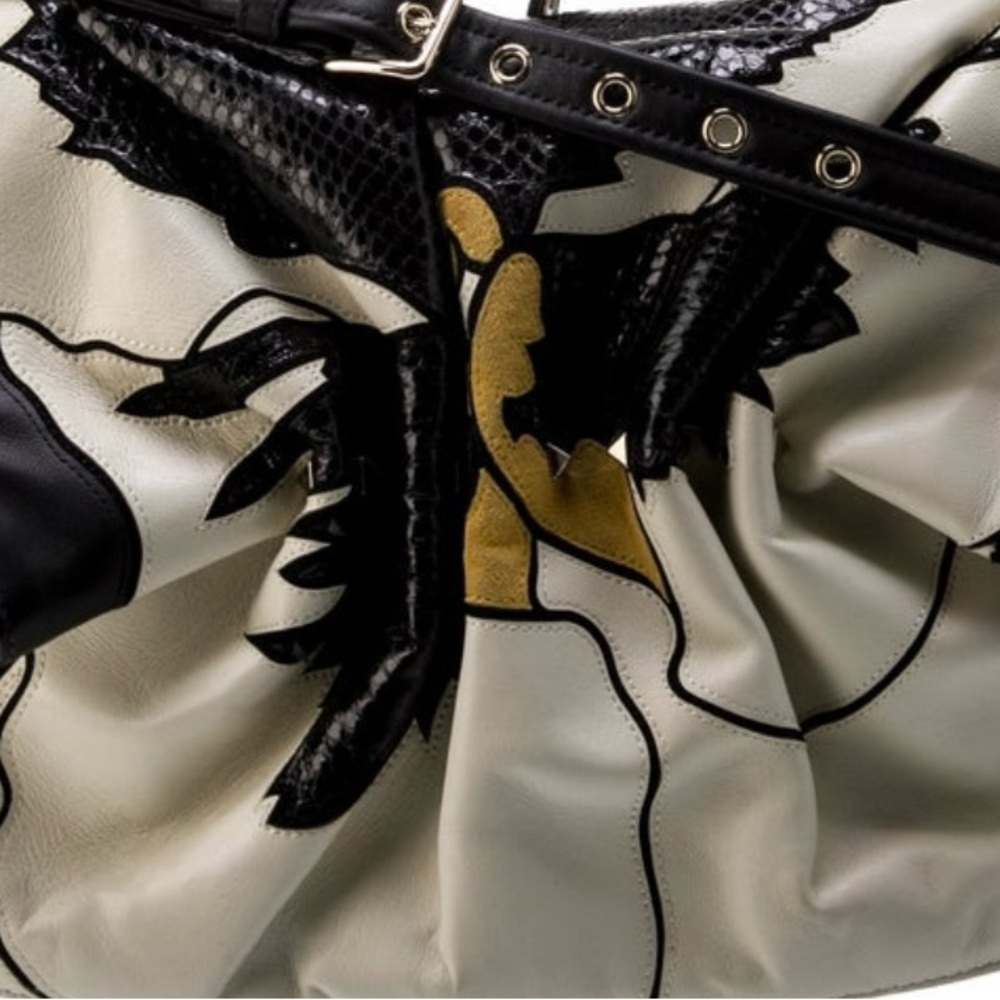 Valentino Garavani Elegant Black and Gold Designer Women's Bag